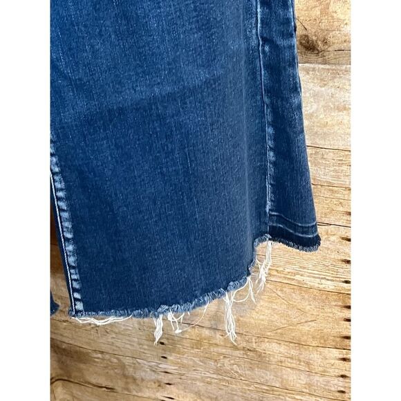 KANCAN HIGH-RISE SUPER FLARE STRETCH CASUAL WESTERN EVERYDAY WEAR JEANS SIZE 30 - Picture 7 of 11